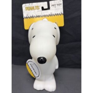 Peanuts Snoopy Vinyl Dog Toy - Squeaker - New